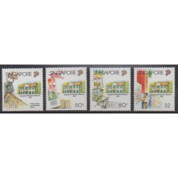 Buy this set of stamps of Singapore of the year 1995 (Nb 749/752).