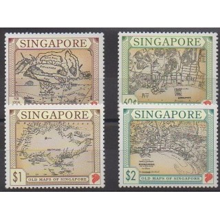 Acheter cette série de timbres de Singapour de l'année 1996 (No 769/772).