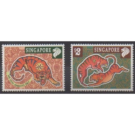 Singapour - 1998 - No 842/843 - Horoscope