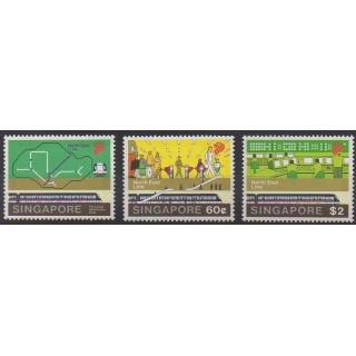 Acheter cette série de timbres de Singapour de l'année 2003 (No 1181/1183).