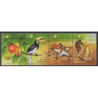 Buy this set of stamps of Singapore of the year 2004 (Nb 1270/1273).