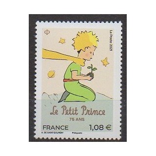 Acheter ce timbre de France de l'année 2021 (Le petit prince).