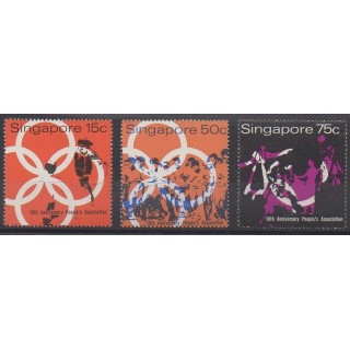 Buy this set of stamps of Singapore of the year 1970 (Nb 112/114).