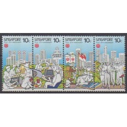 Singapore - 1986 - Nb 486/489