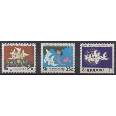 Singapore - 1986 - Nb 505/507