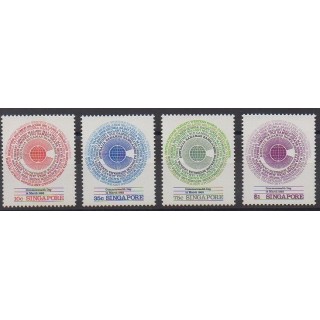 Buy this set of stamps of Singapore of the year 1983 (Nb 410/413).