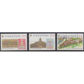 Buy this set of stamps of Singapore of the year 1993 (Nb 664/666).