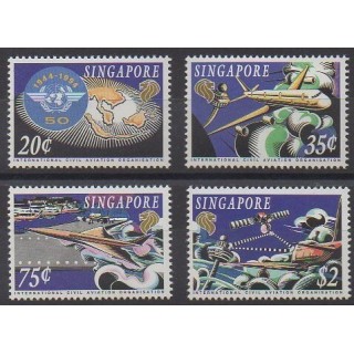 Buy this set of stamps of Singapore of the year 1994 (Nb 719/722).