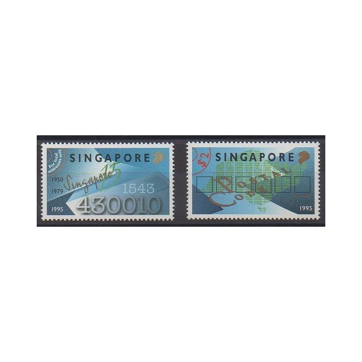 Acheter cette série de timbres de Singapour de l'année 1995 (No 761/762).