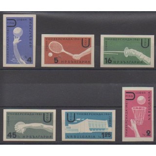 Buy this set of stamps of Bulgaria of the year 1961 (Nb 1074/1079).