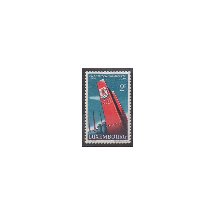 Buy this stamp of Luxembourg of the year 1956 (Nb 510).