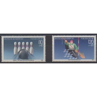 Acheter cette série de timbres de l'Allemagne occidentale (RFA) de l'année 1985 (No 1070/1071).