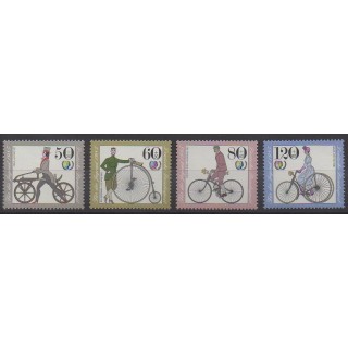 Buy this set of stamps of West Germany (FRG) of the year 1985 (Nb 1074/1077).