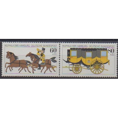 West Germany (FRG) - 1985 - Nb 1087/1088 - Postal Service - Philately