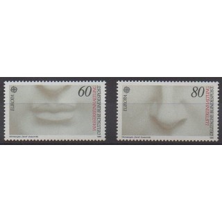 Buy this set of stamps of West Germany (FRG) of the year 1986 (Nb 1110/1111).