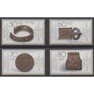 Buy this set of stamps of West Germany (FRG) of the year 1987 (Nb 1171/1174).