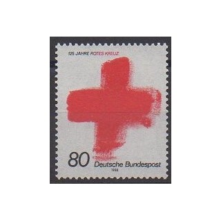 Acheter ce timbre de l'Allemagne occidentale (RFA) de l'année 1988 (No 1219).