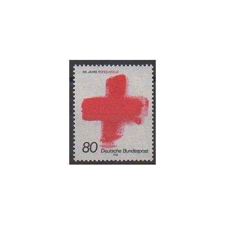 Allemagne occidentale (RFA) - 1988 - No 1219 - Santé ou Croix-Rouge