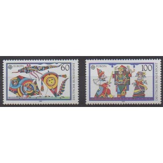 Buy this set of stamps of West Germany (FRG) of the year 1989 (Nb 1249/1250).