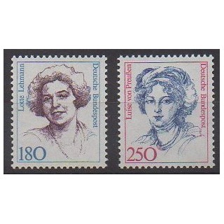 Acheter cette série de timbres de l'Allemagne occidentale (RFA) de l'année 1989 (No 1259/1260).