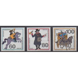 Buy this set of stamps of West Germany (FRG) of the year 1989 (Nb 1269/1271).