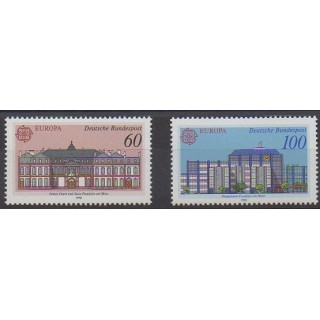 Acheter cette série de timbres de l'Allemagne occidentale (RFA) de l'année 1990 (No 1293/1294).