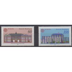 West Germany (FRG) - 1990 - Nb 1293/1294 - Postal Service - Europa