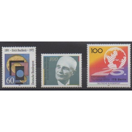 Allemagne - 1991 - No 1325/1327