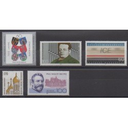 Allemagne - 1991 - No 1360/1364