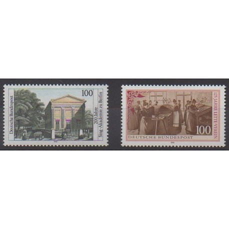 Allemagne - 1991 - No 1352/1353