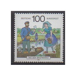 Acheter ce timbre d'Allemagne réunifiée de l'année 1991 (No 1402).