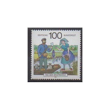 Allemagne - 1991 - No 1402 - Service postal