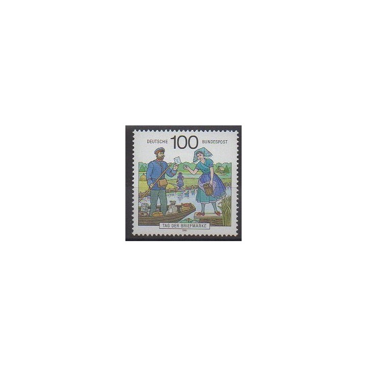 Acheter ce timbre d'Allemagne réunifiée de l'année 1991 (No 1402).