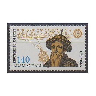 Acheter ce timbre d'Allemagne réunifiée de l'année 1992 (No 1435).