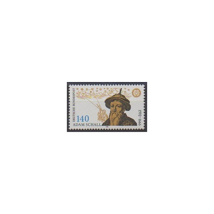Buy this stamp of Reunited Germany of the year 1992 (Nb 1435).