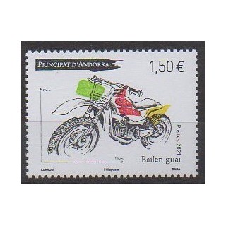 Buy this stamp of French Andorra of the year 2021 (Bailen guai).