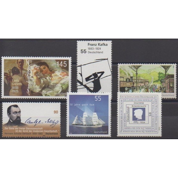 Buy this set of stamps of Reunited Germany of the year 2008 (Nb 2506/2511).