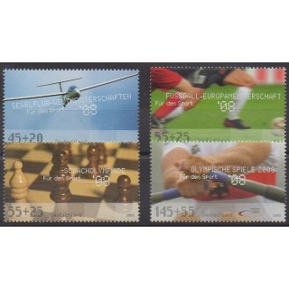 Buy this set of stamps of Reunited Germany of the year 2008 (Nb 2474/2477).