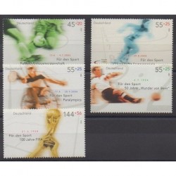 Allemagne - 2004 - No 2206/2210 - Sports divers