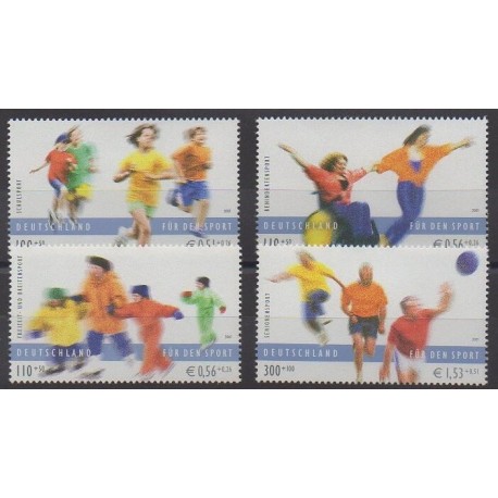 Allemagne - 2001 - No 1997/2000 - Sports divers
