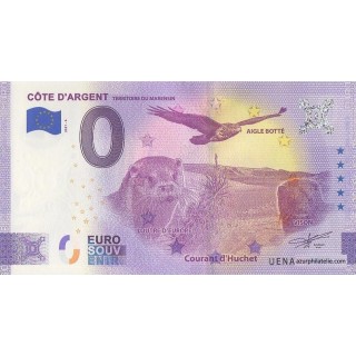 Billet souvenir touristique - 2021-6 - Côte d'Argent - Territoire du Marensin - (Landes)