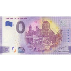 Euro banknote memory - 83 - Frejus - St-Raphaël - 2021-1 - Anniversary