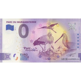 Billet souvenir touristique - 2021-3 - Parc du Marquenterre - (Somme)