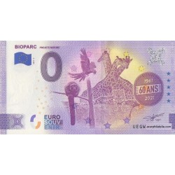 Euro banknote memory - 49 - Bioparc - Projets Nature - 2021-3 - Anniversary