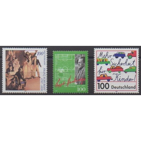 Germany - 1997 - Nb 1727/1729