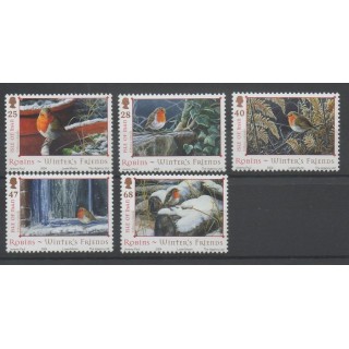 Timbres - oiseaux - Man (Ile de) - 2004- No 1199/1203