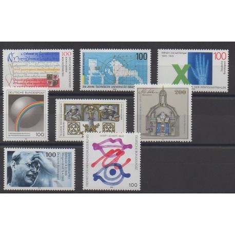 Allemagne - 1995 - No 1614/1621