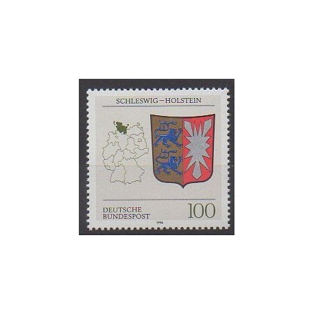 Germany - 1994 - Nb 1576 - Coats of arms