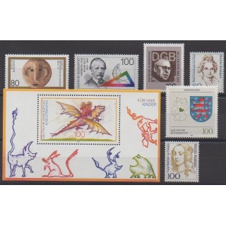 Buy this set of stamps of Germany of the year 1994 (Nb 1582/1588).
