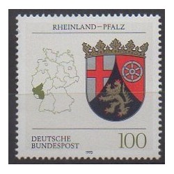 Allemagne - 1993 - No 1527 - Armoiries